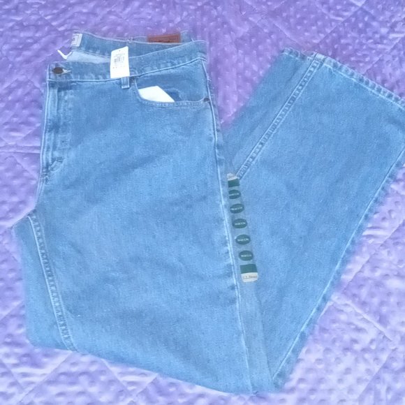 L.L. Bean Other - NWT Men's LL Bean Standard Fit Blue Jeans 40x34 Ret. $40 Offers Welcome